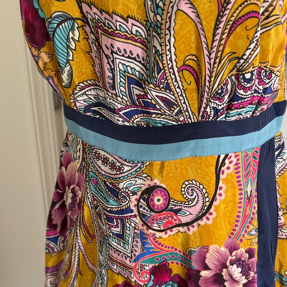 NWT By Anthropologie Halter Tiered Maxi Dress Size 4 - Picture 8 of 12